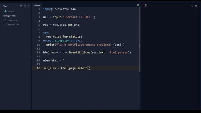 Web Scraping Python Tutorial ITA смотреть онлайн
