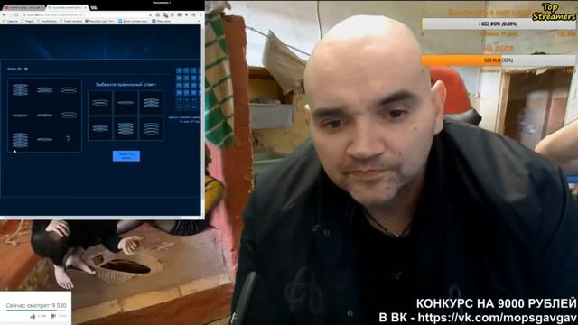 АНДРЮХА ПРОХОДИТ ТЕСТ НА IQ Мопс стрим 04 0317 смотреть онлайн