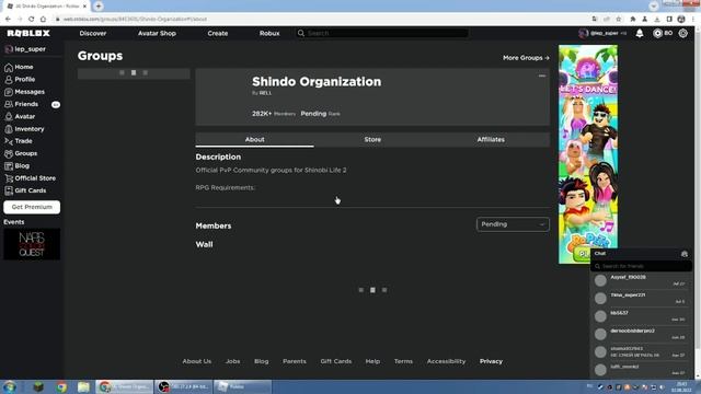 как вступить в клан в shindo life ROBLOX смотреть онлайн