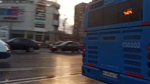 автобус синий