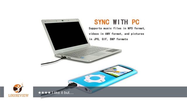 Tomameri Portable MP4 / MP3 Player with a 32 GB Micro SD Card, Music Player with Rhombic Button, смотреть онлайн