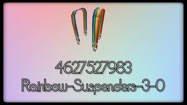 CODES FOR 20 RAINBOW ACCESSORIES || ROBLOX || TeeHee смотреть онлайн