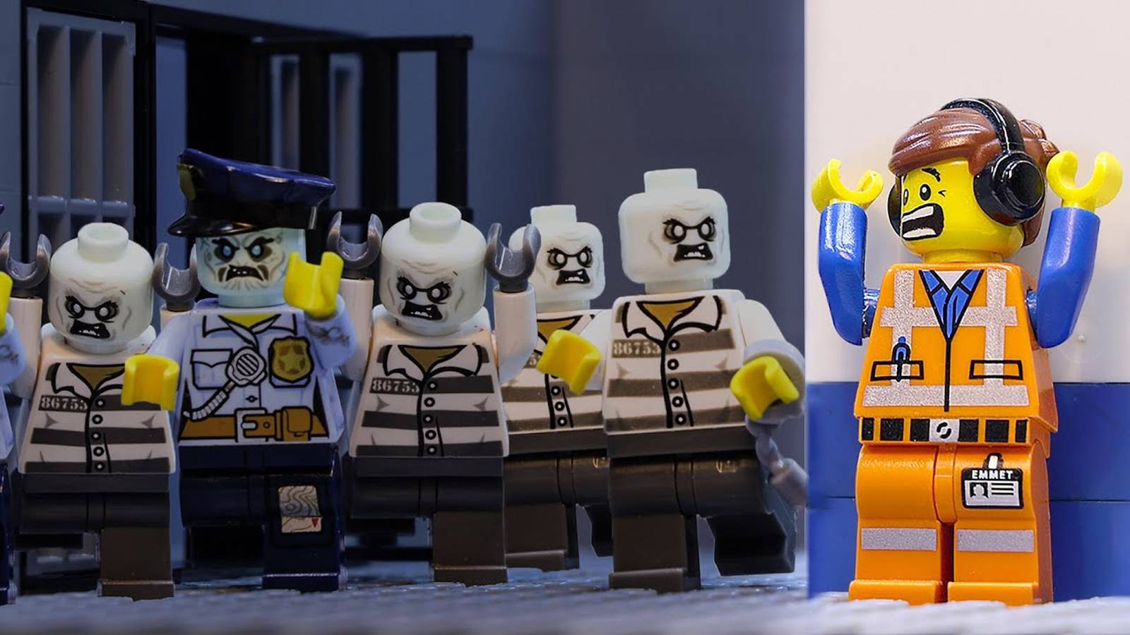 ПОБЕГ ИЗ ТЮРЬМЫ В ЗОМБИ АПОКАЛИПСИС - Лего Мультфильм Зомби Апокалипсис - Lego Russian