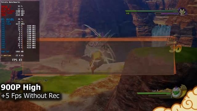 Dragon Ball Z Kakarot | VEGA 7 OC RYZEN 5 4650G\4600G 16Gb Ram смотреть онлайн