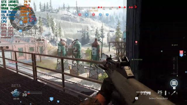 Acer Nitro 5 - Call Of Duty: Modern Warfare - GTX 1050 TI Performance FPS Test смотреть онлайн