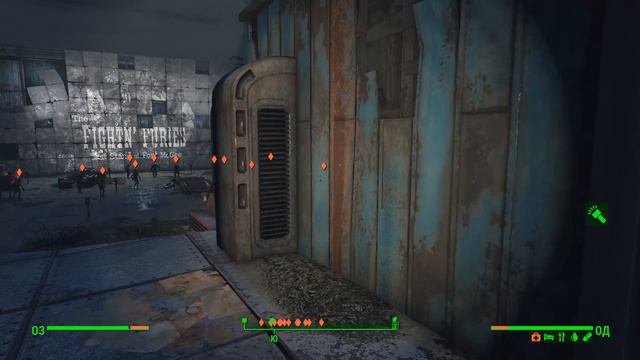 Fallout4 Ядовитый удильщик и кинотеатр где гули смотрели кино смотреть онлайн