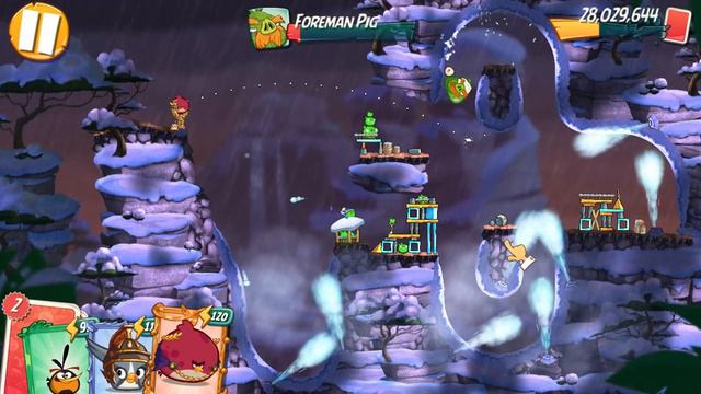 Angry Birds 2 PC (Windows 11) King Pig Panic (KPP) with Bubbles for his extra card (Mar 1, 2023) смотреть онлайн