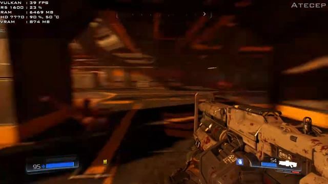 DOOM (2016) - HD 7770 + Ryzen 5 1600 смотреть онлайн