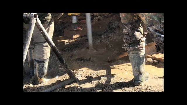 Процесс бурения скважины до воды, полный цикл смотреть онлайн