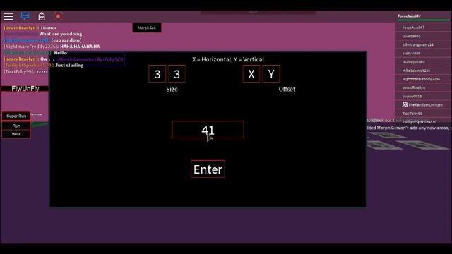 Roblox: sans morphing codes. смотреть онлайн