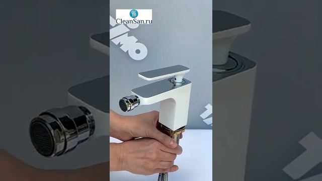 Смеситель для биде Timo Torne 4362/00-16F хром-белый смотреть онлайн