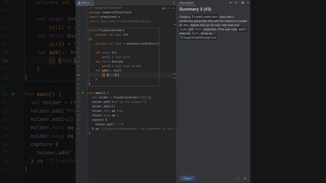 Kotlin - Example Fixed Size Holder смотреть онлайн