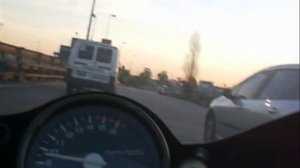 vfr 400 r - top speed