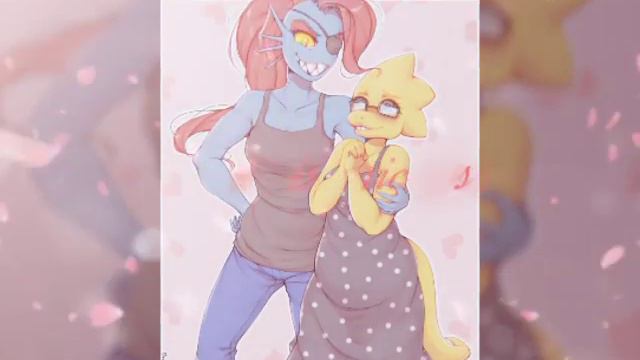 undyne x alphys смотреть онлайн