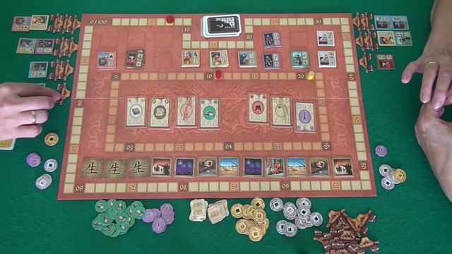 038 В Год Дракона - играем в настольную игру, board game In the Year of the Dragon смотреть онлайн