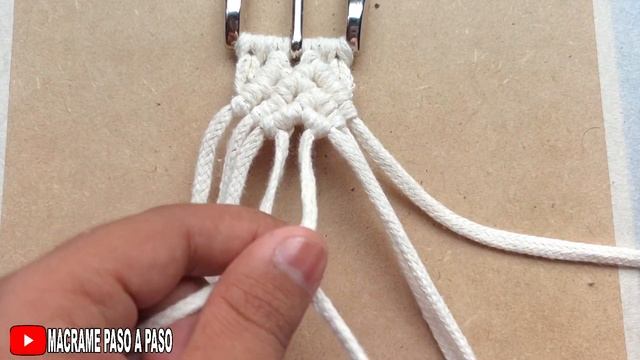 Tutorial fácil de cinturón con hebilla de macramé 2021 | Macramé paso a paso смотреть онлайн