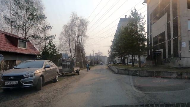 ул. Седова г. Красноярск май 2023г. смотреть онлайн