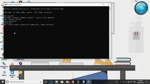 how to download ORACLE 10g and how to install how to write quary ,command for oracle database смотреть онлайн