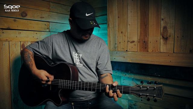 Sqoe Engkantado Chocolate Brown Acoustic Guitar with Fishman 101EQ Tuner (SQ-EC-FG) PLAYTHROUGH смотреть онлайн