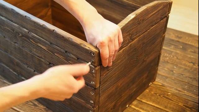 Большой сундук. Как сделать сундук своими руками смотреть онлайн