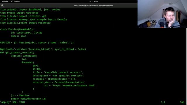 Python - Litestar - Path Parameters Part 2 смотреть онлайн