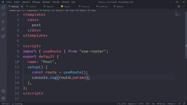 Vuejs 3 darija from zero to hero with composition api & vuex -25- (vue router (get param from url)) смотреть онлайн