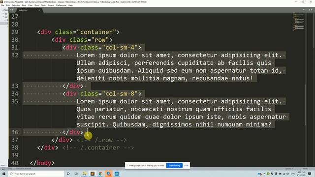 Layout or Grid | Responsive | xl, lg, md, sm Devices | Bootstrap 4.5 (A to Z) #2 смотреть онлайн