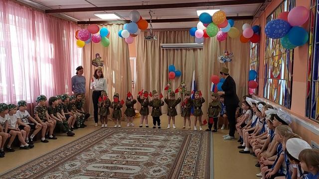 23 февраля, младшая группа смотреть онлайн