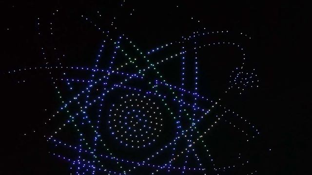 Шоу дронов. Сириусу год