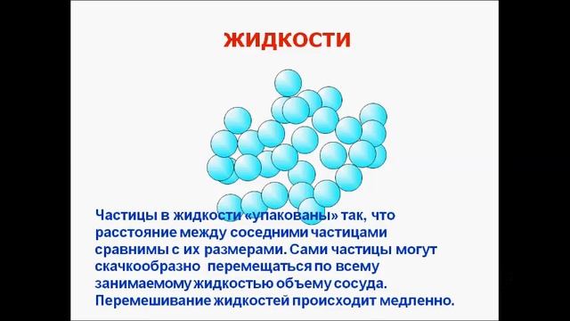 Диффузия теория. Физика 7 класс смотреть онлайн