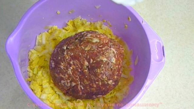 Воздушные Пирожки на пару.Чудо Пигоди по-корейски с капустой и мясом. Видео. Рецепт. Пян-се смотреть онлайн