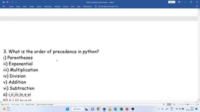 45+ MCQs of Python Programming - Variable, Operators, Core & Numeric Data Types смотреть онлайн