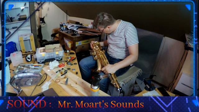YAMAHA YTS-62 Tenor Sax Overhaul LIVE! смотреть онлайн