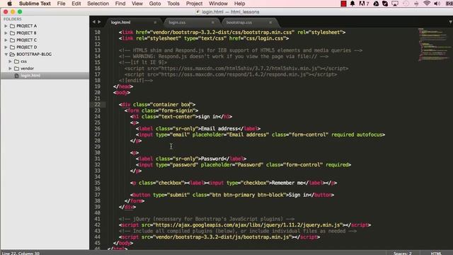 Bootstrap 3 Tutorials [COMPLETE] - Building a blog video for beginners tut # 3 смотреть онлайн