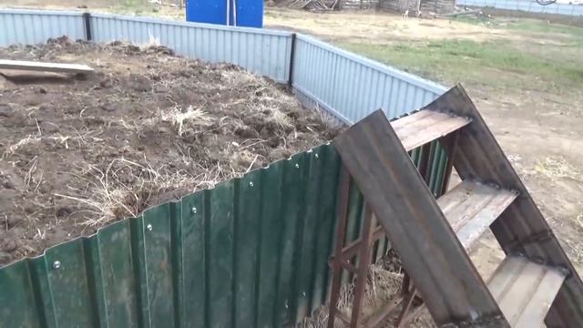 Замер быка сколько весит Тайся? Делаем лестницу на погреб. смотреть онлайн