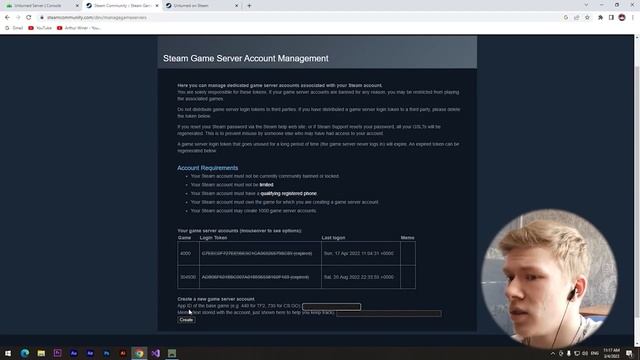 How to Create a Game Server Login Token for Unturned смотреть онлайн