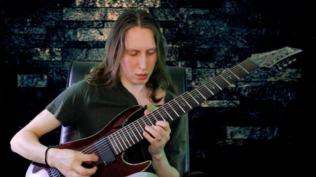 Quick improvised ideas on my 9 string Schecter (5150 and uad capitol chambers) смотреть онлайн