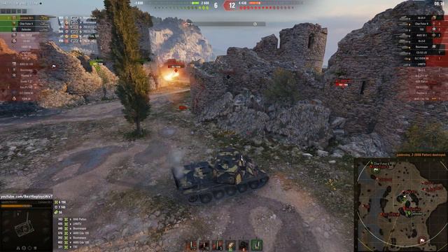 Lorraine 50 t • 9.8K DMG 8 KILLS • WoT Gameplay смотреть онлайн