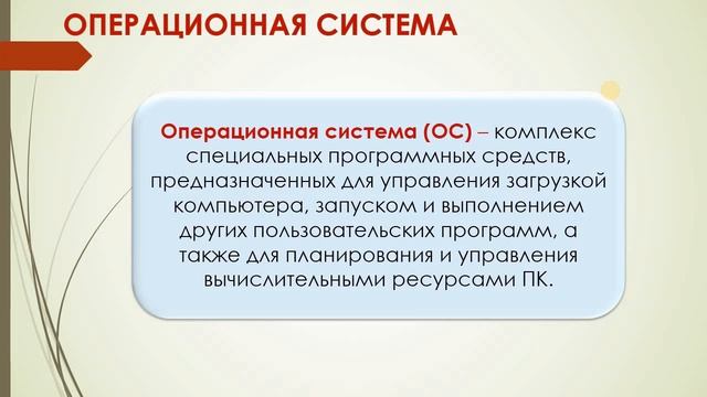2 1 Урок №1 Программное обеспечение компьютера 7 класс смотреть онлайн