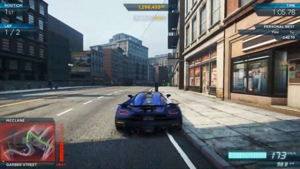 Need For Speed Most Wanted (2012)  Koenigsegg Agera Rs Racing Gameplay In Pc | Top Speed 💀