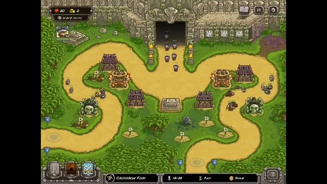 Kingdom Rush Frontiers: Level 11 Veteran смотреть онлайн