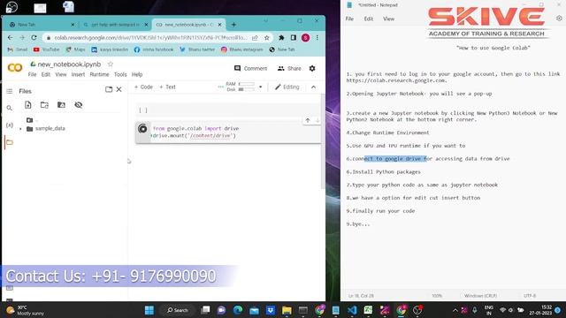 How to Use Google Colab | Python | Software Installation | #pythonprojects #python3 смотреть онлайн
