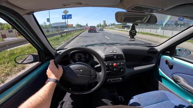 2002 Fiat Seicento | 1.1 FIRE 55HP | POV Test Drive смотреть онлайн