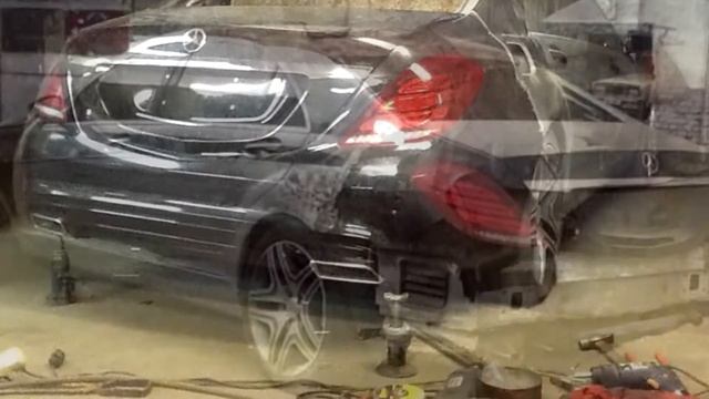 На самом деле это не то чем кажется  Умельцы из Украины переделали W221 в W222