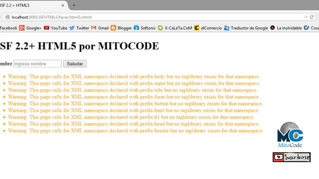 HTML5 + JSF смотреть онлайн