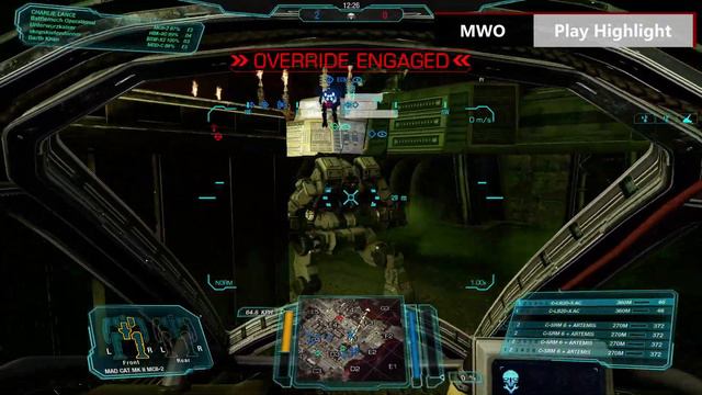Madcat MKII 2 Build | Mechwarrior Online смотреть онлайн