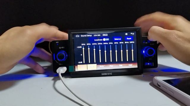 1 DIN 5" Apple CarPlay Radio SWM151C смотреть онлайн