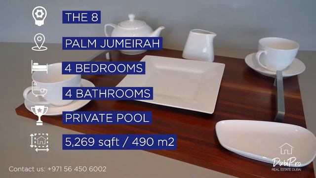 The8 Palm Jumeirah Townhouse Dubai смотреть онлайн