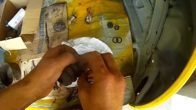 #11 Газ М 20 Победа Перебираю главный тормозной смотреть онлайн