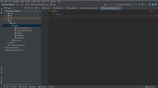 Pemrograman Kotlin - Assignment Operators #8 смотреть онлайн